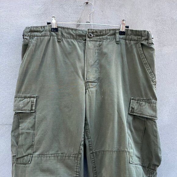 80s Military Rip-Stop Utility Cargo Pants - Picture 8 of 9